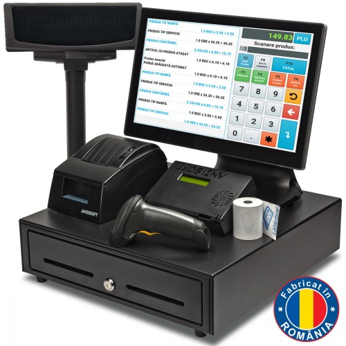 Casa de marcat computerizata Anzi Soft POS R314 Max cu software gestiune